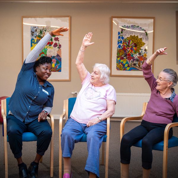 BAPTCARE ABBEY GARDENS physical activity stretching aerobics