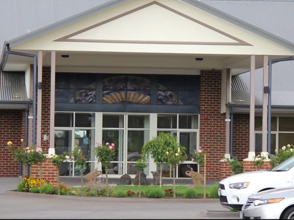 BAPTCARE HERITAGE MANOR frontage and entrance