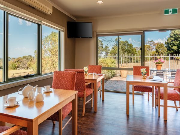 BAPTCARE PENINSULA VIEW dining area with view