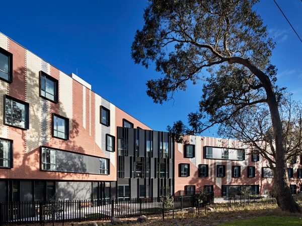 BAPTCARE THE ORCHARDS view of frontage alternative angle from main road