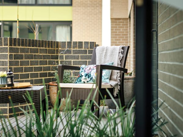 BAPTCARE WATTLE GROVE view of courtyard nook