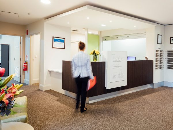 BAPTCARE WESTHAVEN view of reception area