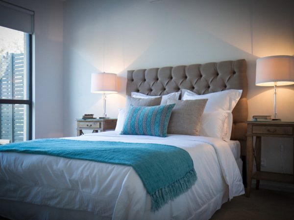 Architectural render of bedroom at Baptcare Strathalan Retirement Living apartments