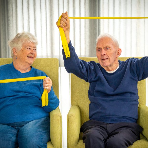 BAPTCARE STRATHALAN residents muscle flex stretch physical activity